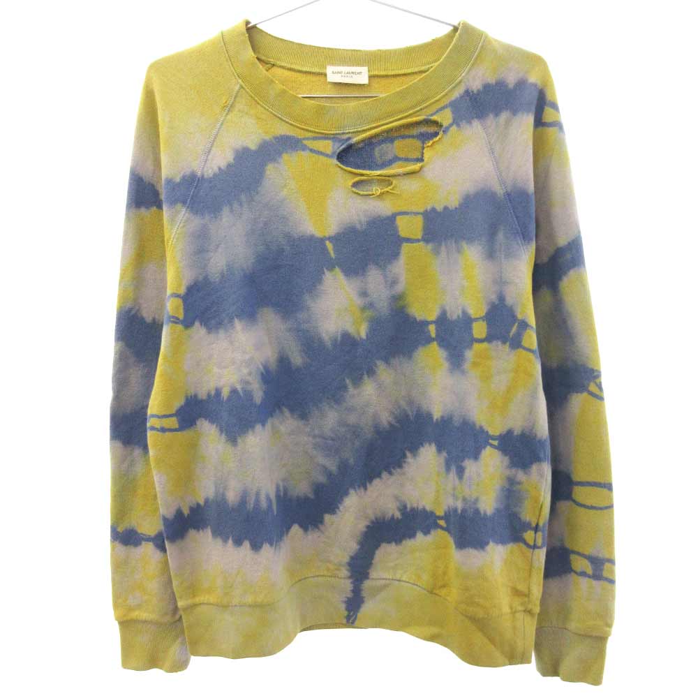 yves saint laurent tie dye sweatshirt