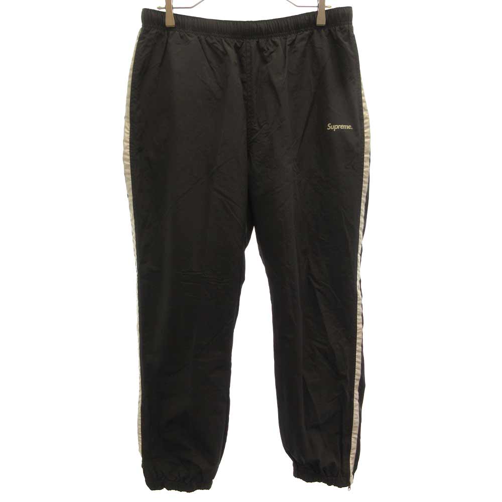 supreme side logo track pants