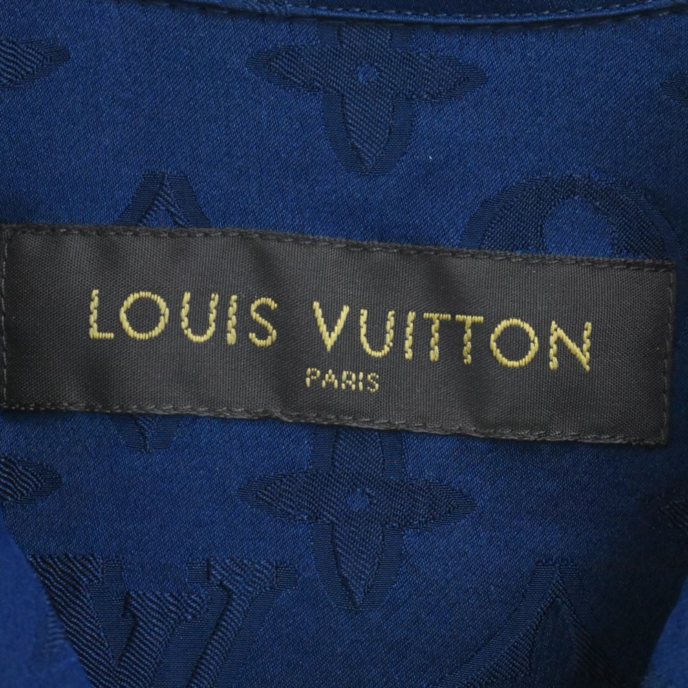 SUPREME × LOUIS VUITTON 17AW Louis Vuitton silk pajamas shirt jacket | eBay