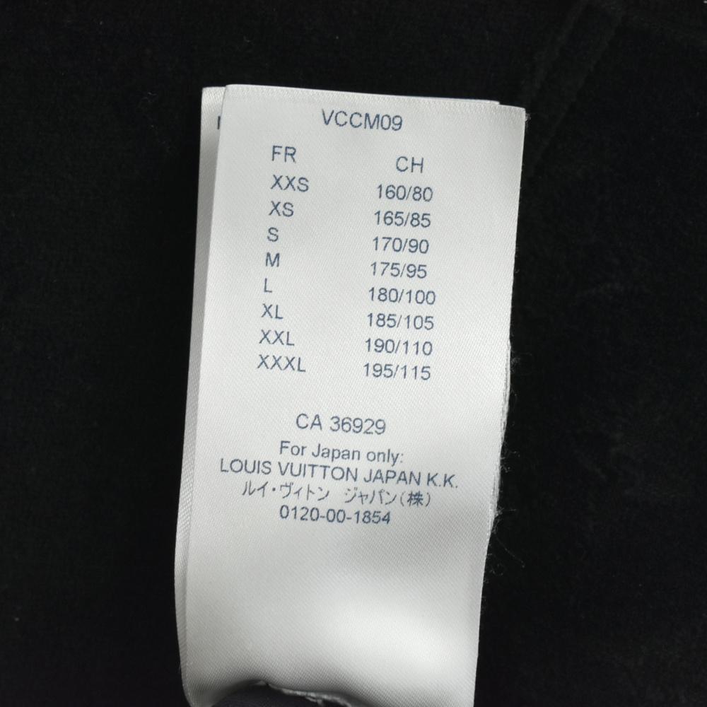 LOUIS VUITTON 19Stainless Steel Velour Multi Pocket Half Zip Velor Multi Poc... | eBay