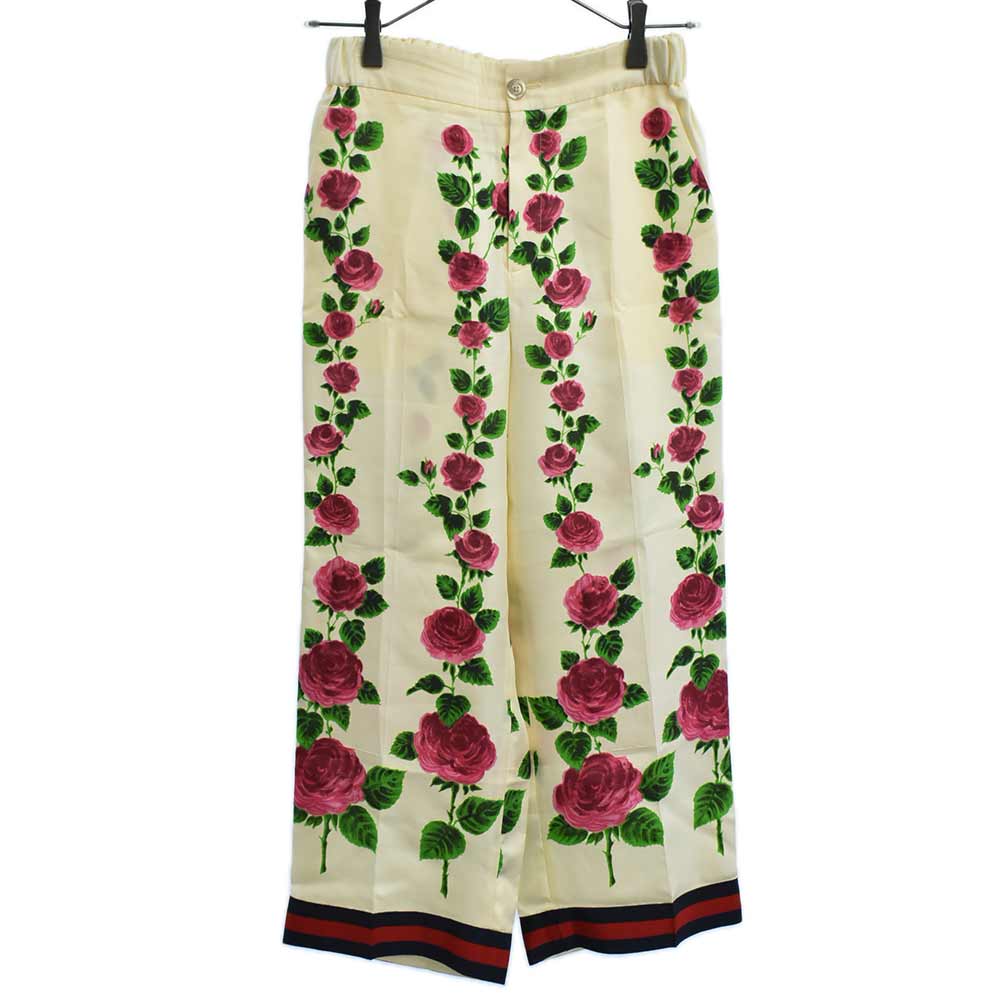 gucci flower pants