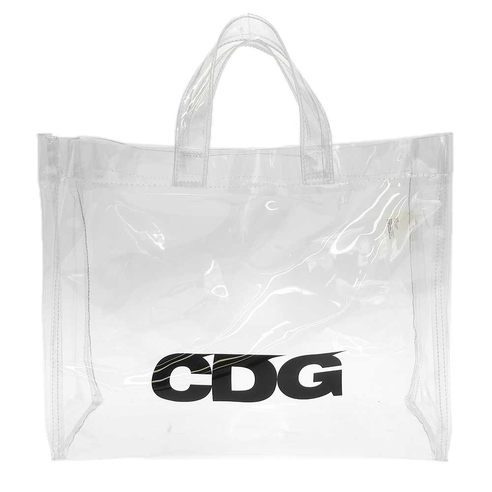 cdg pvc tote bag