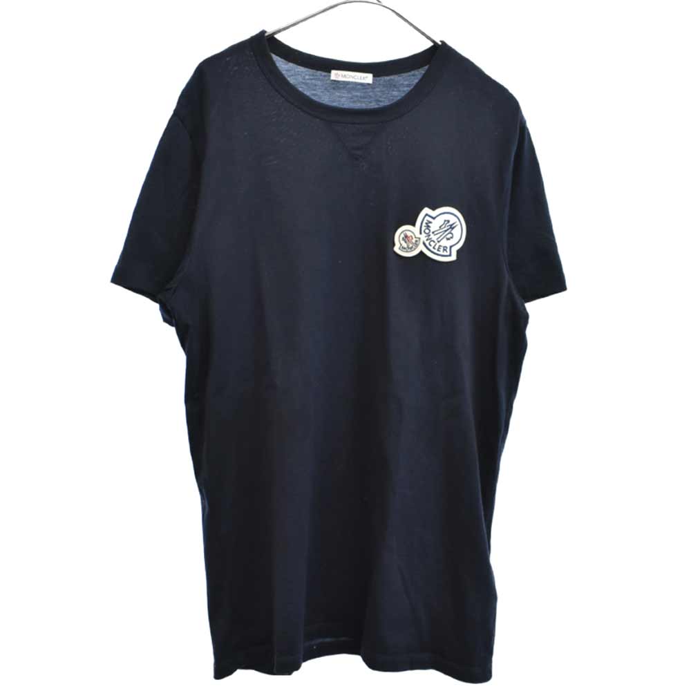 blue moncler tshirt