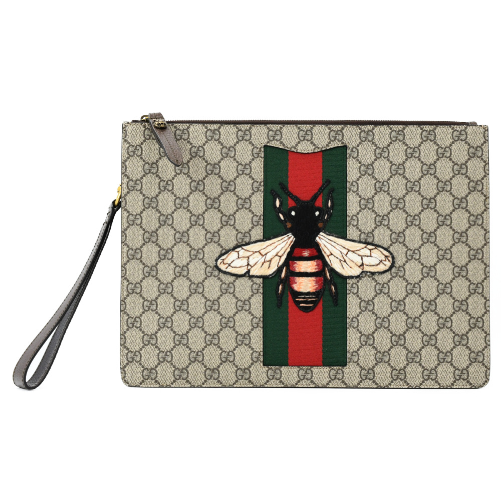 Gucci GG Верховный B клатч бизнес сумка 