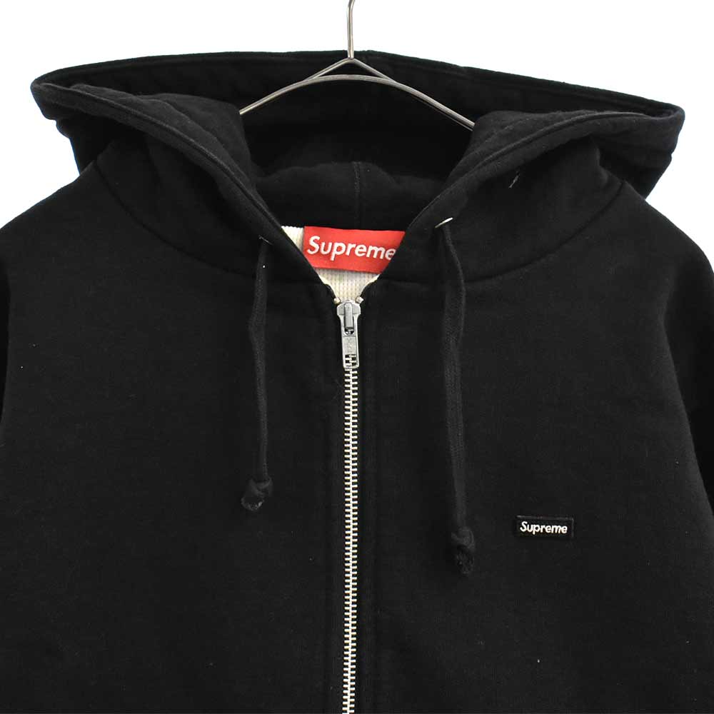 supreme small box thermal zip up sweat