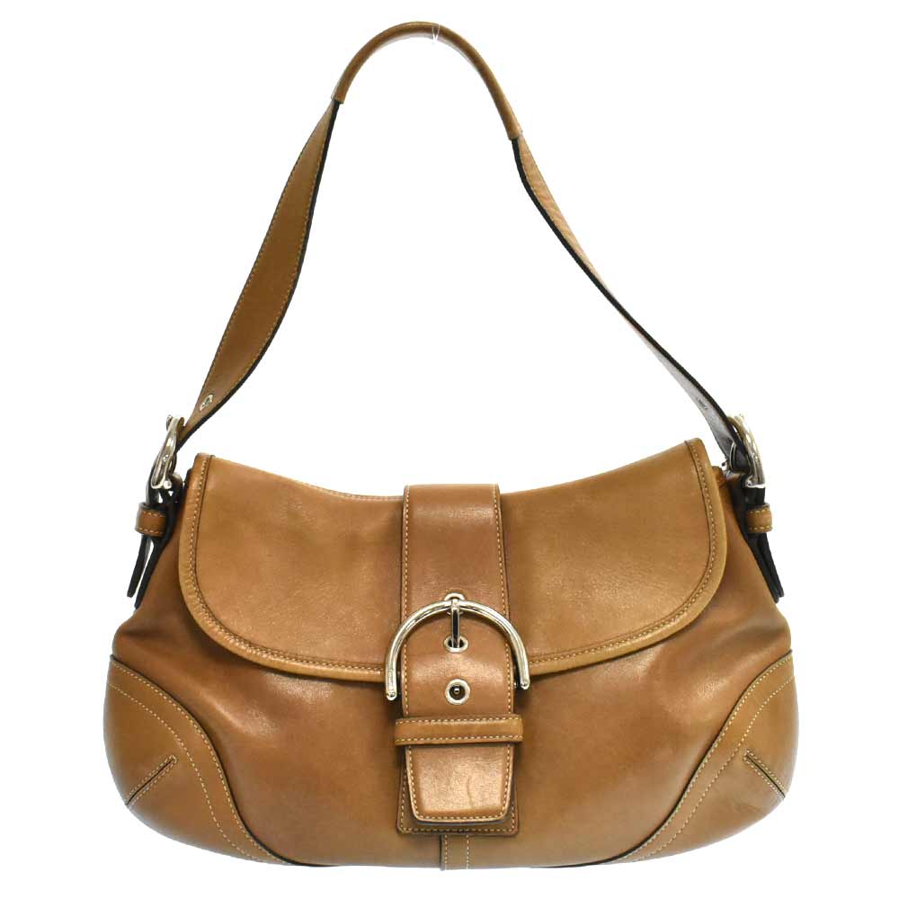 COACH Leather Mini Handbag Tote Brown 9248 | eBay