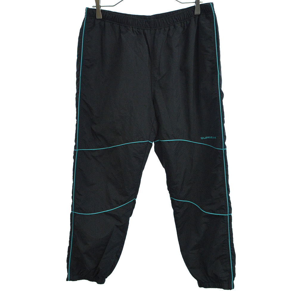 supreme black track pants