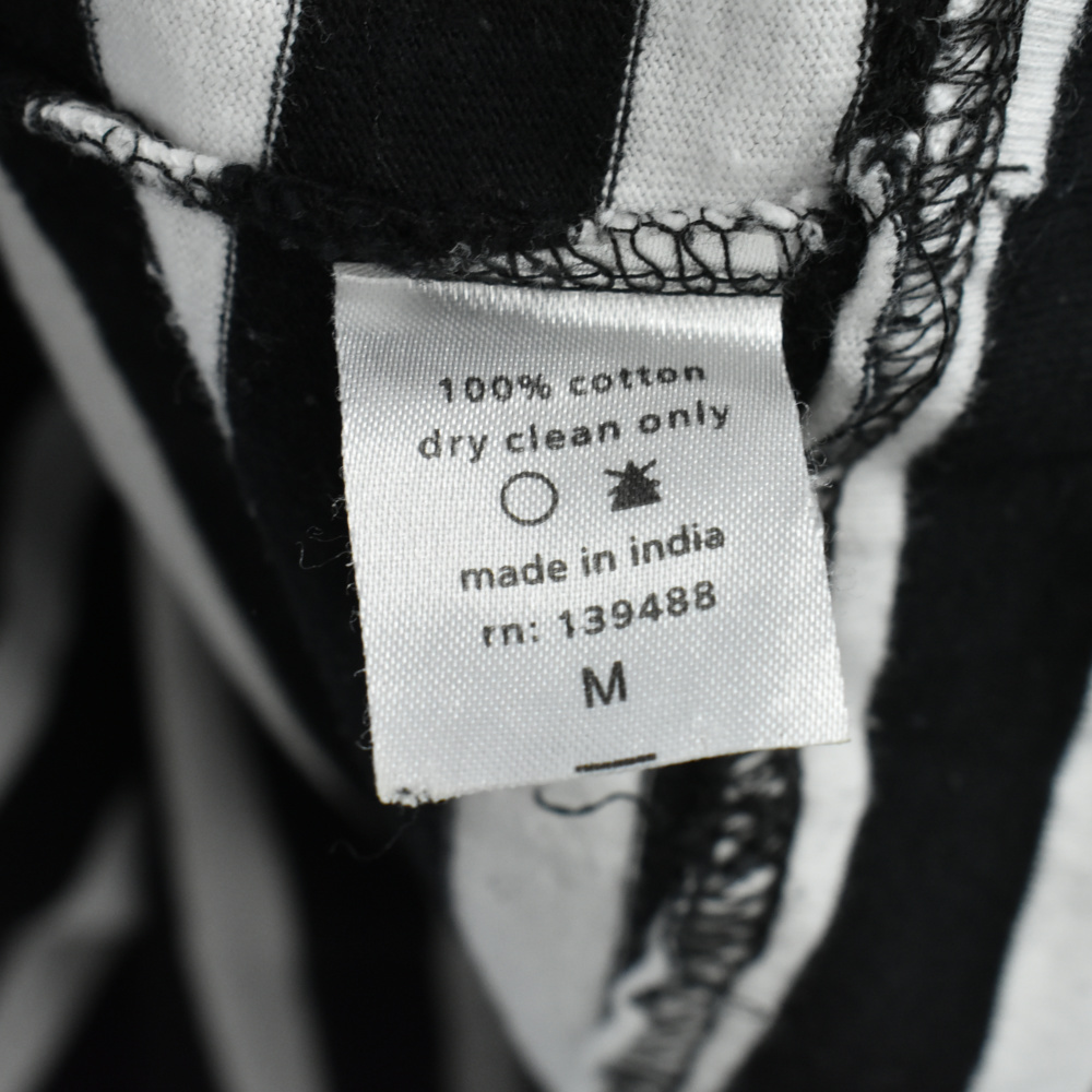 Download MNML Border mock neck long sleeve T-shirt cut and sew black white | eBay