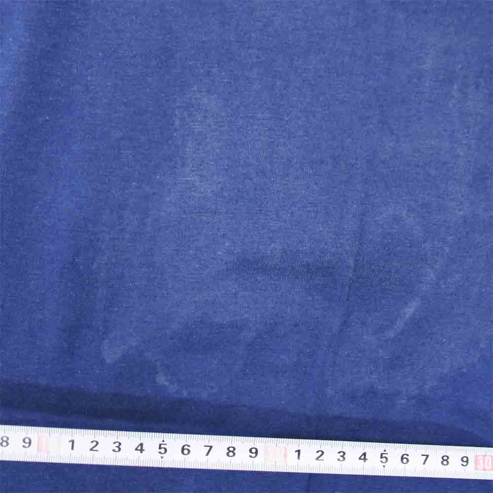 ヘインズ 80s USA製 青タグ オズの魔法使い KANSAS  半袖 Tシャツ XL ブルー系 Hanes ヴィンテージ メンズ 【210619】