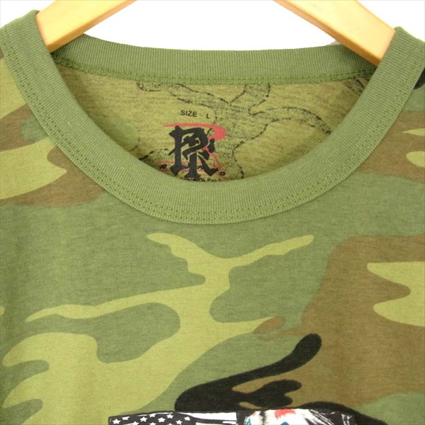 エフアールティー FRT Ｔシャツ GOD BROS AMERICA CAMO T-SHIRT ゴッド