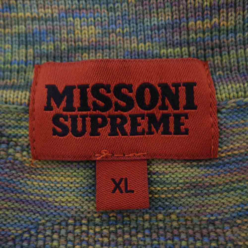 Supreme シュプリーム 長袖シャツ 21AW Missoni Zip L/S Polo