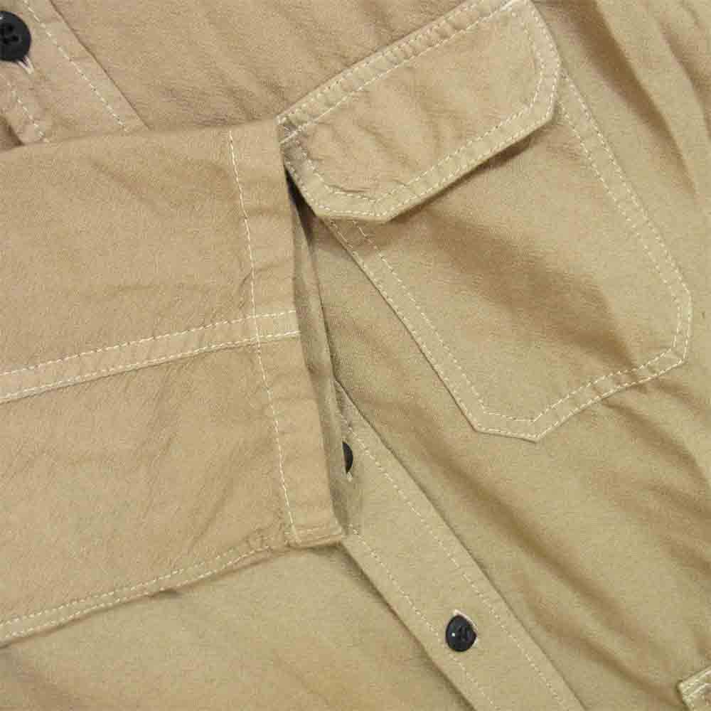 ROAR ロアー 半袖シャツ 半袖シャツ ポケット 日本製 カーキ系 2｜ROAR 