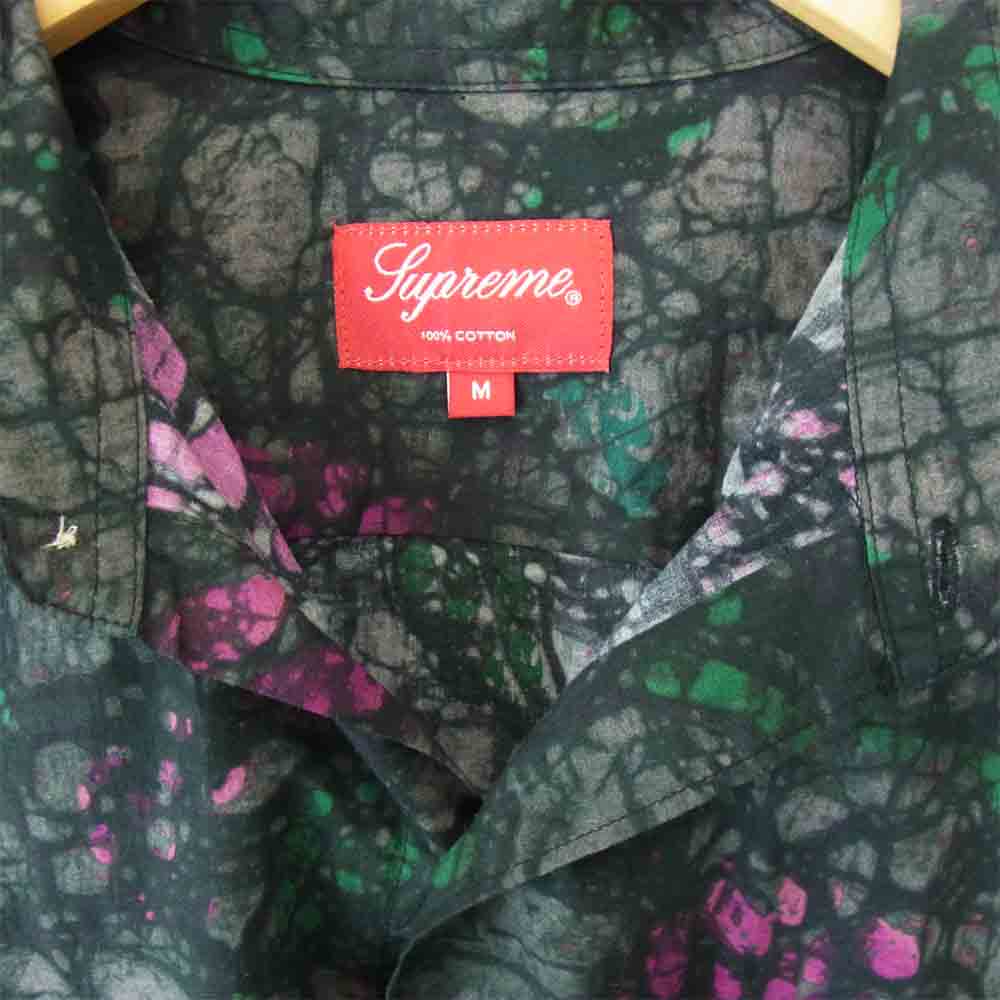 Supreme シュプリーム 長袖シャツ 18AW Acid Floral Shirt アシッド