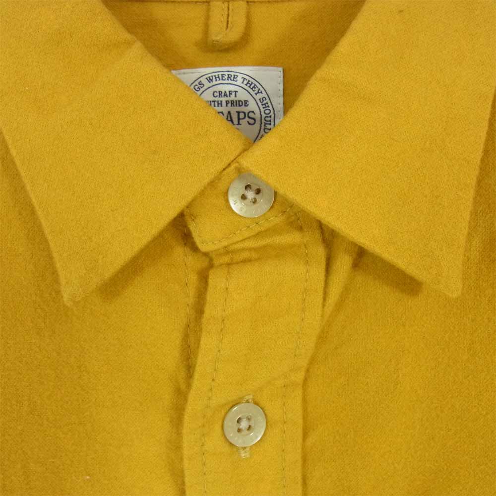 WTAPS ダブルタップス 長袖シャツ 142LTDT-SHM04 YOUTHFUL DAYS フランネル シャツ イエロー系 S WTAPS  USED/古着（シャツ/ブラウス）｜WTAPSのUSED/古着通販サイト - SMASELL（スマセル）