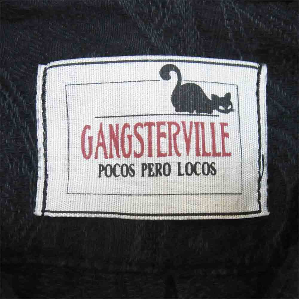 GANGSTERVILLE ギャングスタービル 長袖シャツ GSV-16-SS-24 PAISLEY