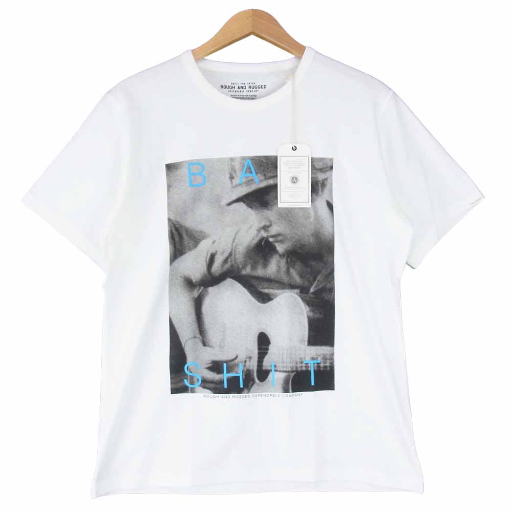 ROUGH AND RUGGED フットボールTシャツ L ラフアンドラゲッド