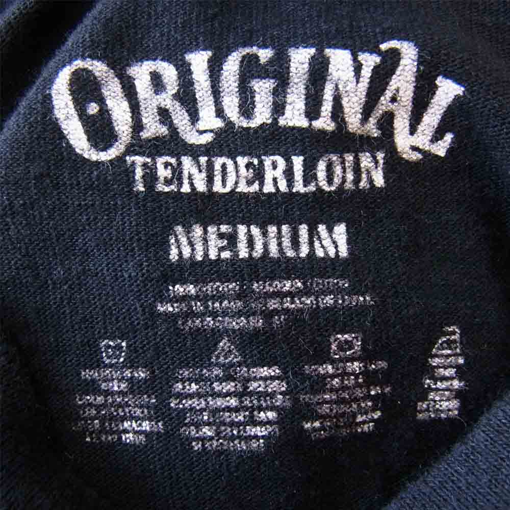 TENDERLOIN テンダーロイン Ｔシャツ T-TEE GG プリント ブラック系 M