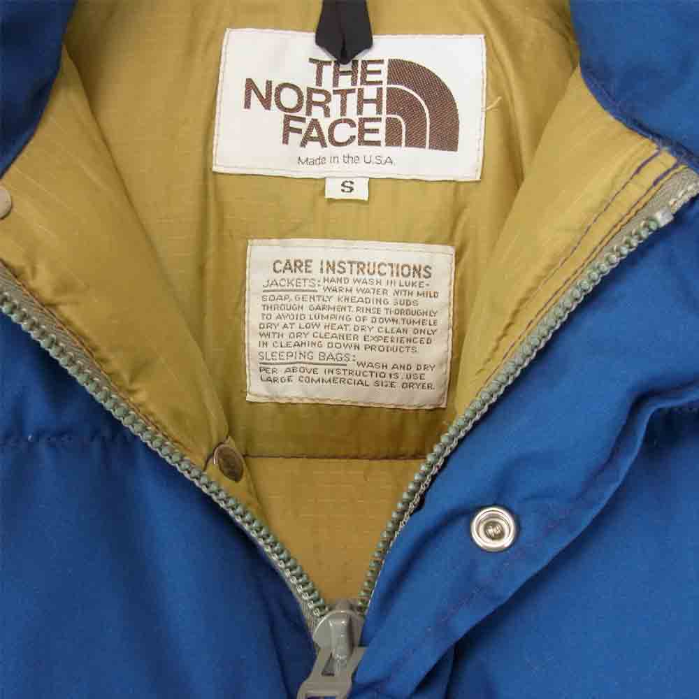 THE NORTH FACE ノースフェイス ジャケット 70s 80s USA製 茶タグ 当時
