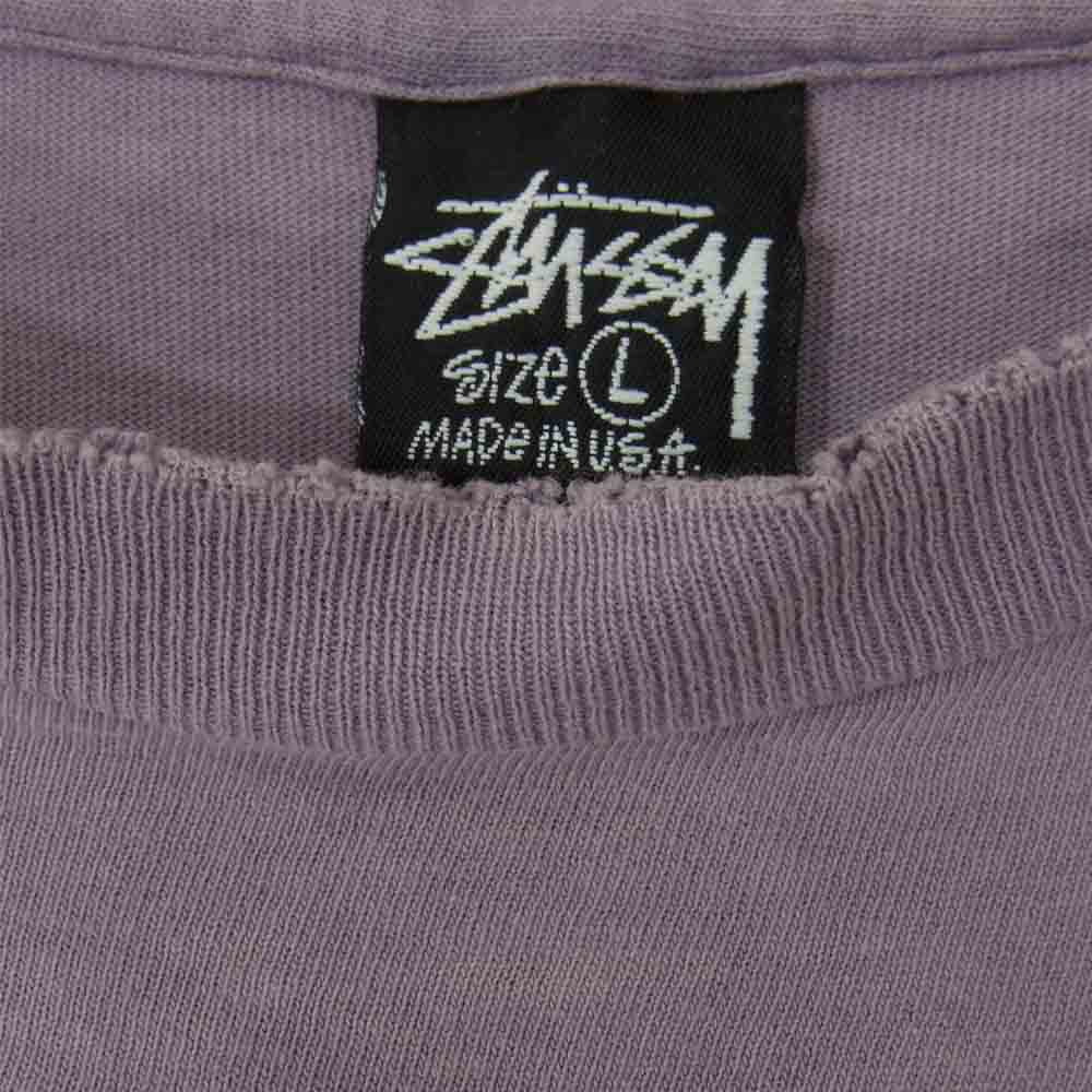 STUSSY ステューシー Ｔシャツ 80s 黒タグ USA製 VINTAGE ヴィンテージ