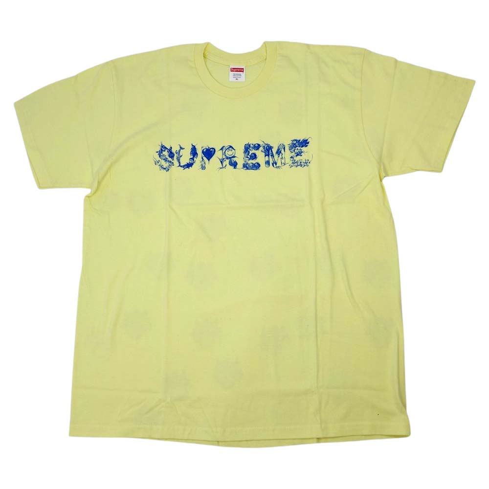 Supreme シュプリーム Ｔシャツ 20SS morph tee モーフ イエロー系 XL