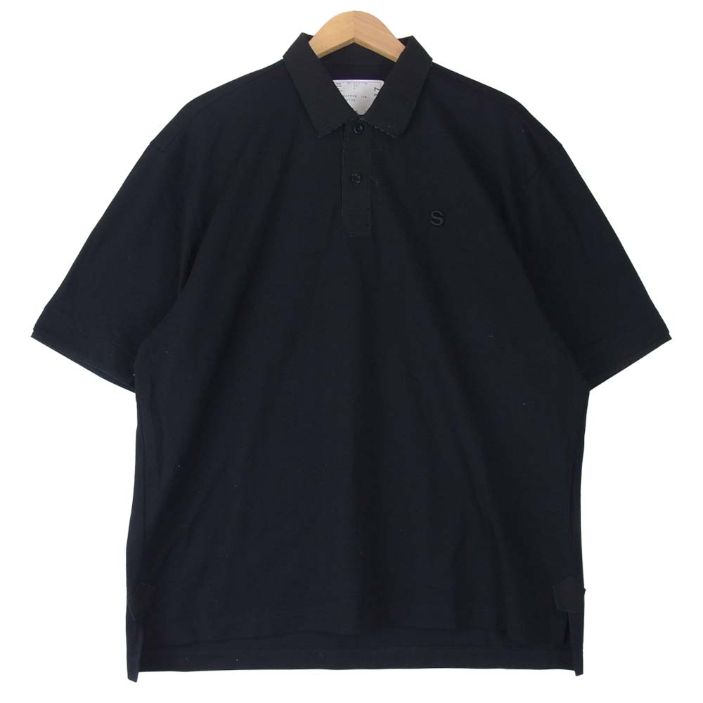 Sacai サカイ ポロシャツ 21SS 21-02517M Cotton Jersey Polo Shirt S