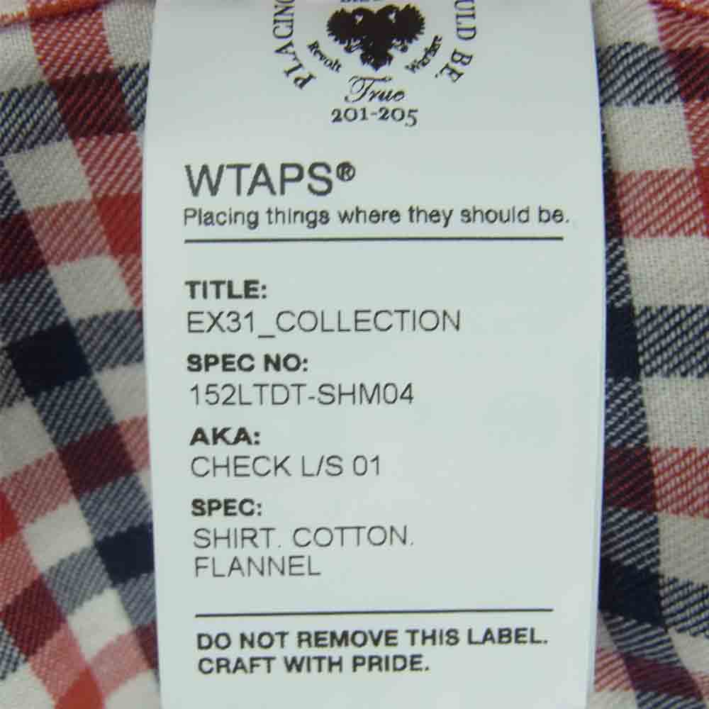 新品正規店】 W)taps - WTAPS EX31 collection チェックシャツの通販 ...