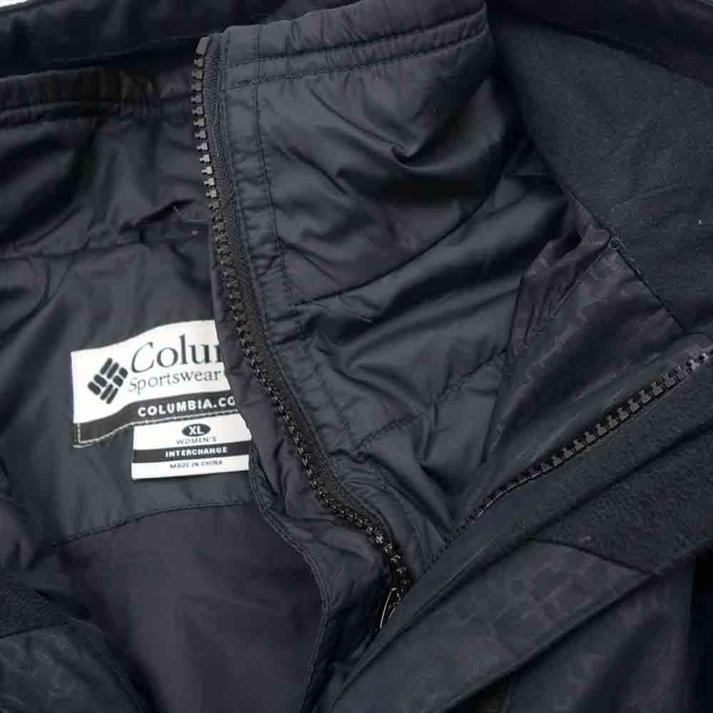 Columbia コロンビア ジャケット Interchange Jacket インナー付き インターチェンジ ジャケット ブラック系 XL  Columbia USED/古着（その他アウター）｜ColumbiaのUSED/古着通販サイト SMASELL（スマセル）