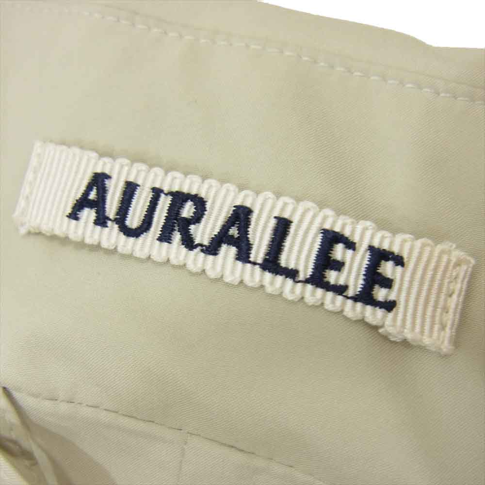 AURALEE オーラリー コート 20SS A20SC01LP SUPEER LIGHT POLYESTER