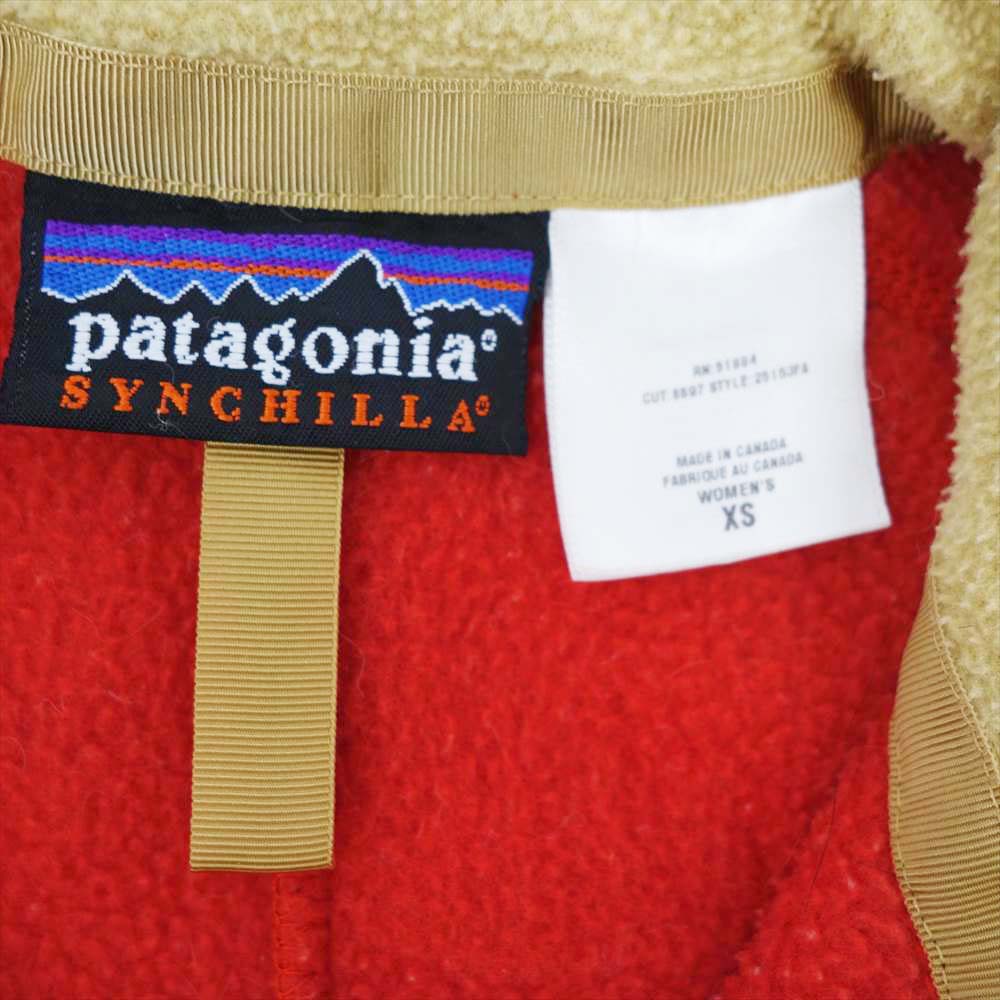 patagonia パタゴニア ベスト カナダ製 WOMAN'S シンチラ フリース