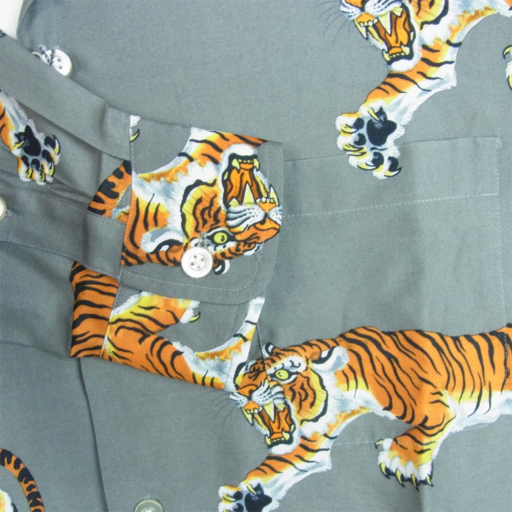 人気限定品WACKO MARIA アロハシャツ ワコマリア 虎柄 タイガー 柄 ハワイアン シャツ
