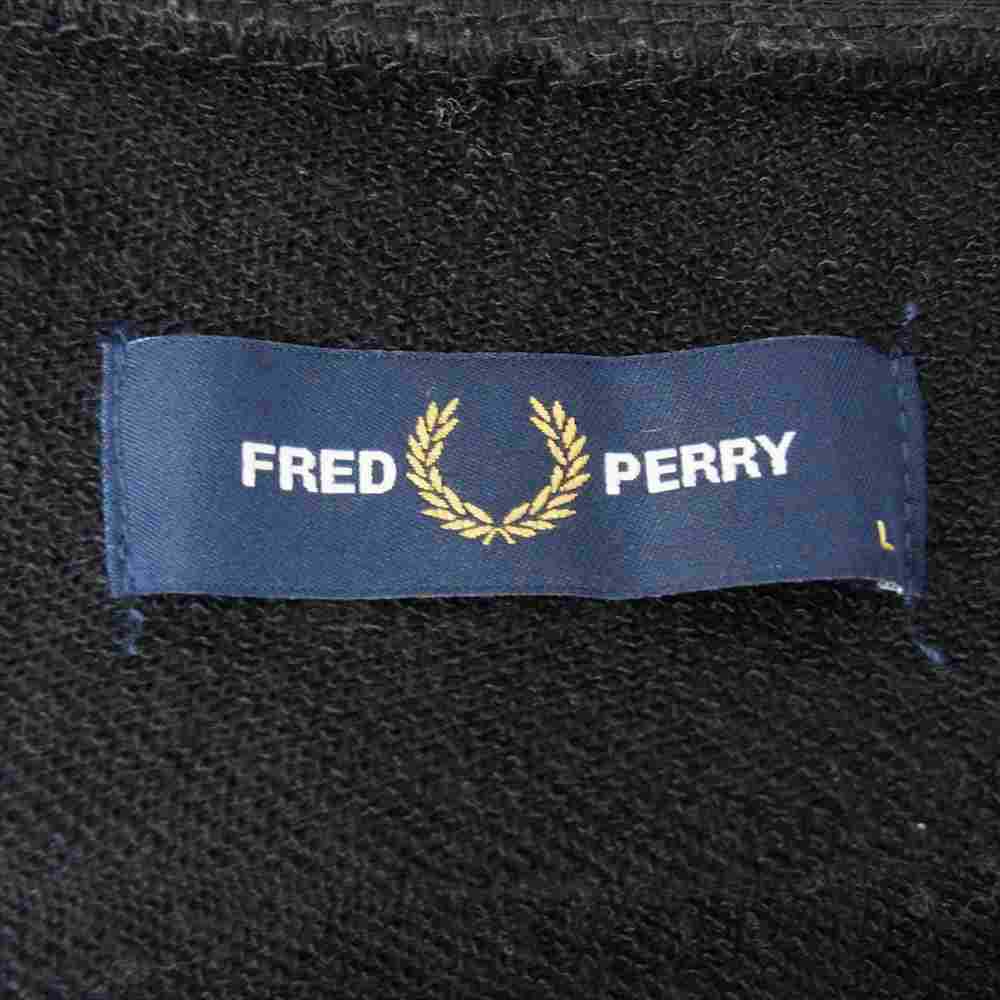 FRED PERRY フレッドペリー カーディガン F1808 LOOPBACK CARDIGAN 