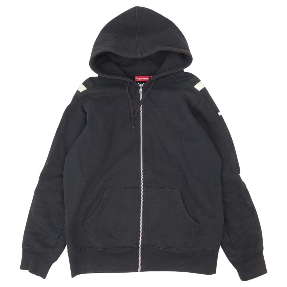 supreme hooded track zip up パーカー M