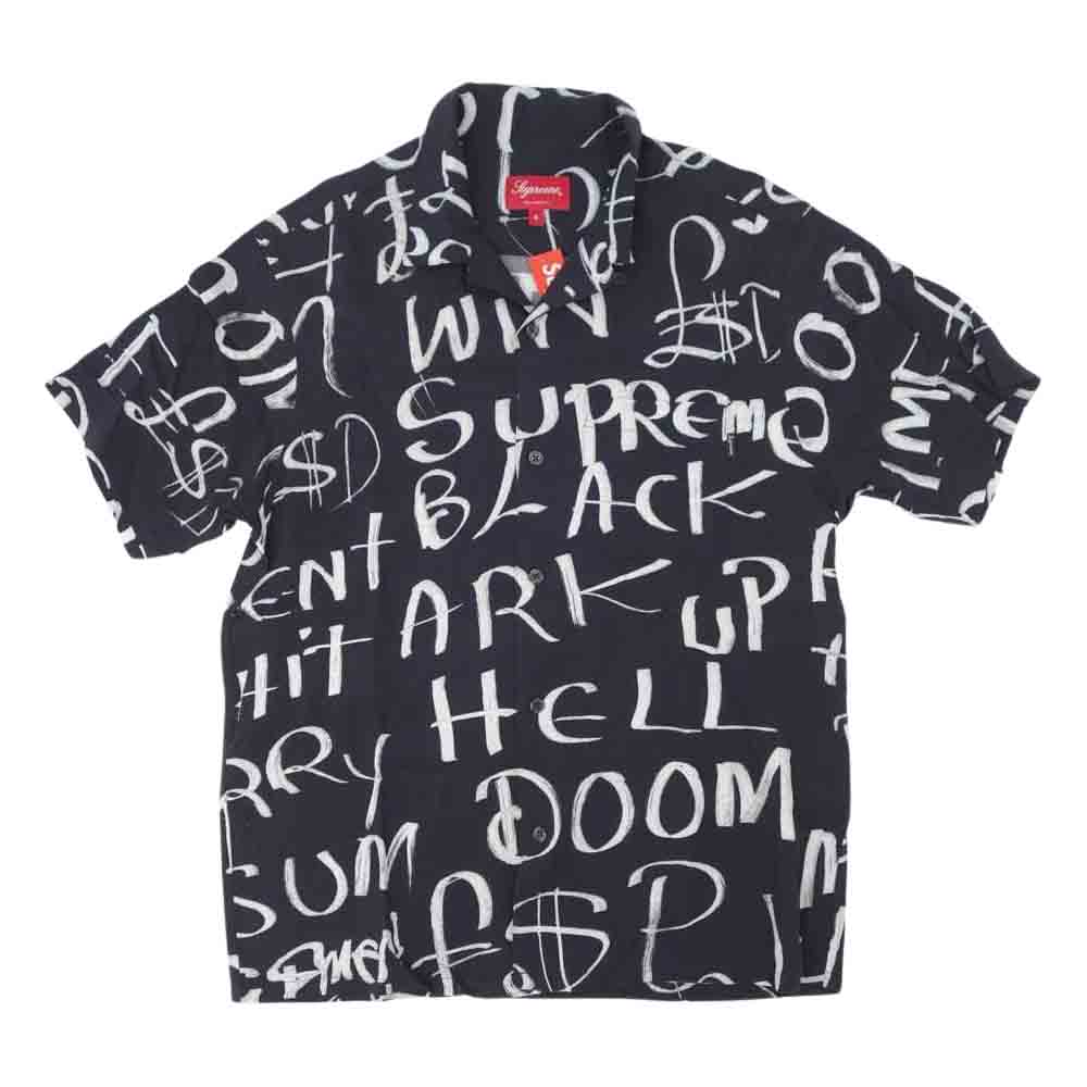 Supreme シュプリーム 半袖シャツ 20AW Black Ark Rayon S/S Shirt