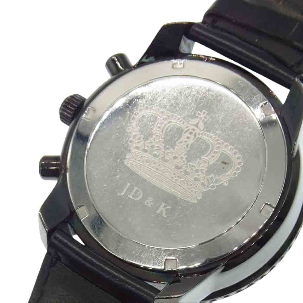 Justin Davis ジャスティンデイビス 時計 BBB004 清春 JD&K クロノグラフ 腕時計 ブラック系