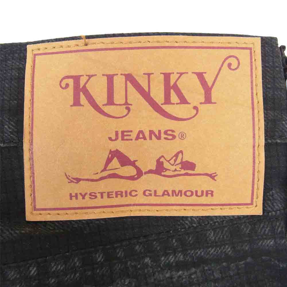 HYSTERIC GLAMOUR ヒステリックグラマー パンツ 02182AP07 KINKY JEANS