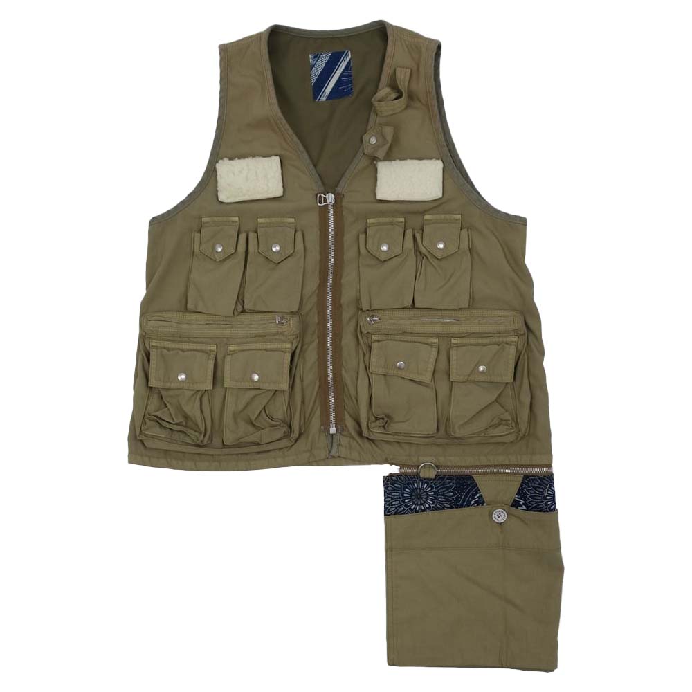 VISVIM ビズビム ベスト 21SS ICT PILAR FISHERMAN VEST