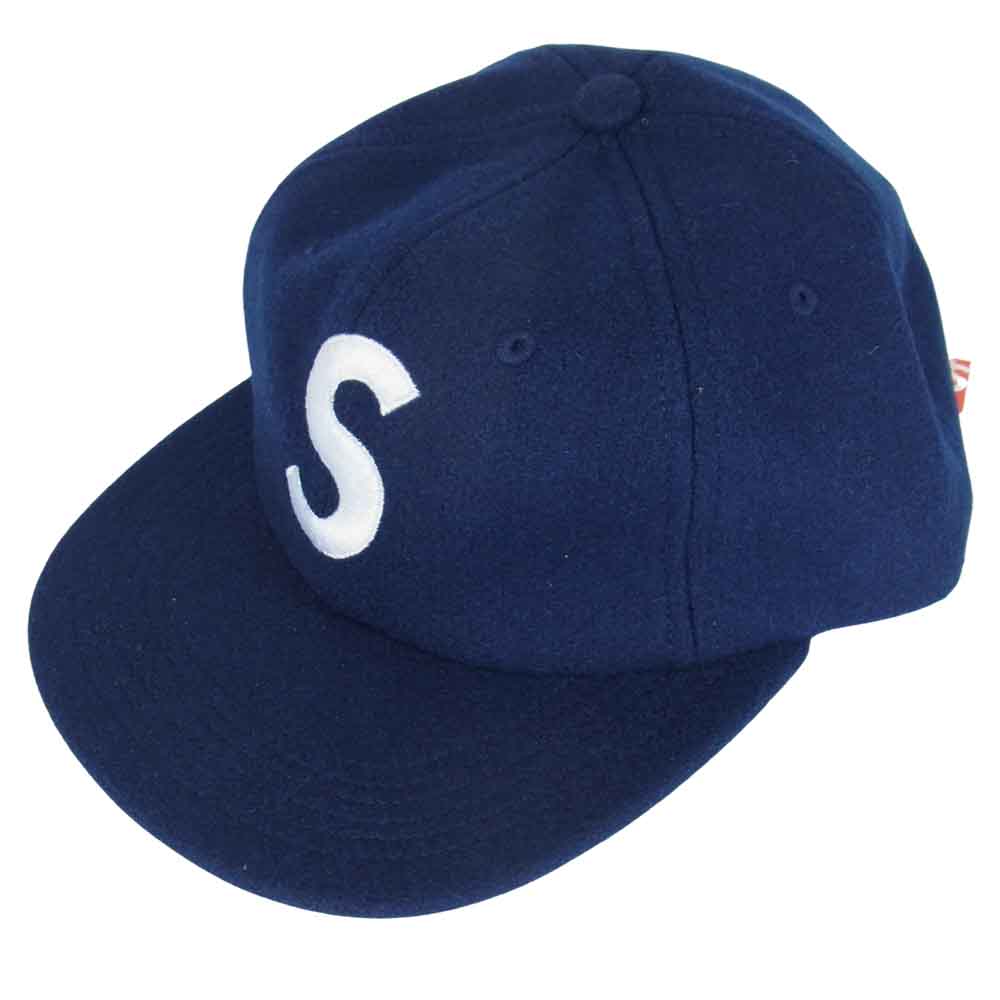 Supreme シュプリーム 帽子 15AW Wool S Logo 6-Panel Cap ウール S