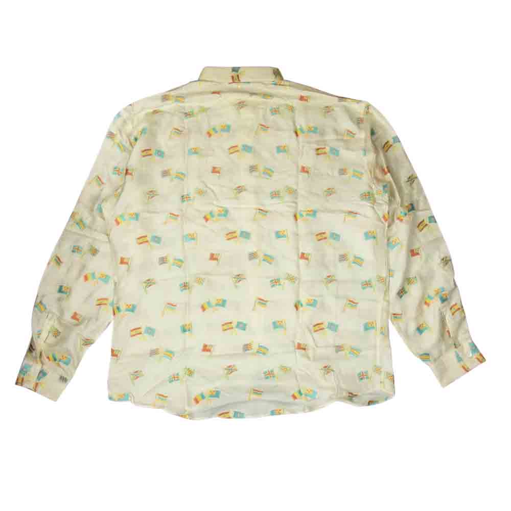 VERSACEジャンニヴェルサーチ赤緑ハートブラウスシャツ VERSACEジャンニヴェルサーチ赤緑ハートブラウスシャツ