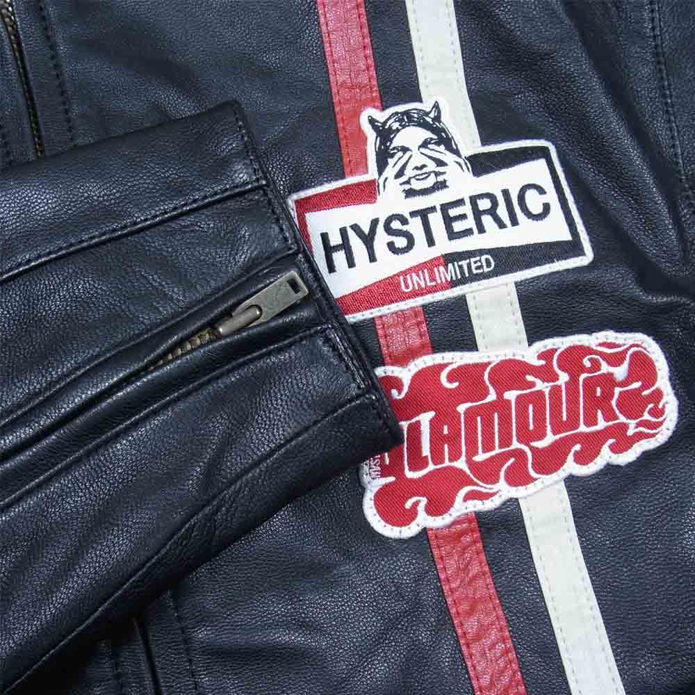 HYSTERIC GLAMOUR ヒステリックグラマー レザージャケット 02213LB02