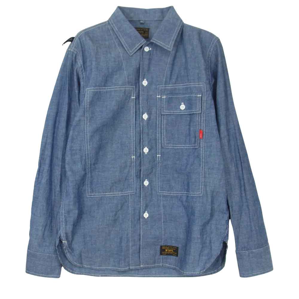 WTAPS ダブルタップス 長袖シャツ 16AW 162GWDT-SHM11 DECK LS SHIRT