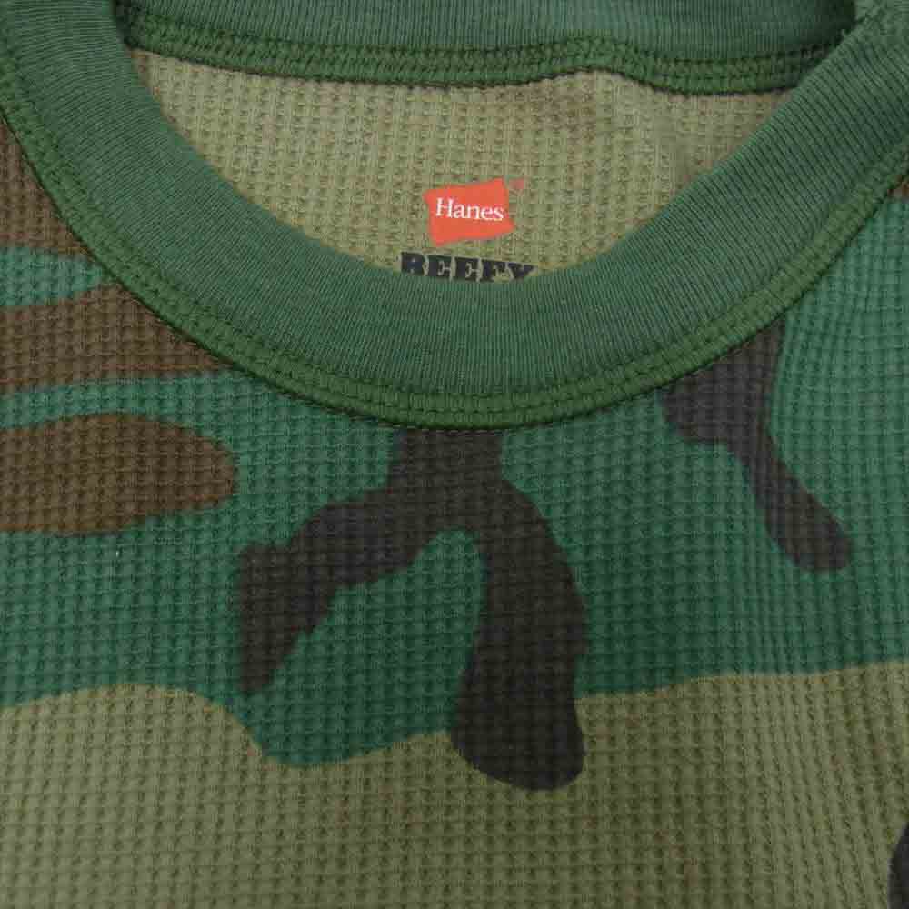 Supreme シュプリーム カットソー 19AW × Hanes ヘインズ BEEFY WAFFLE