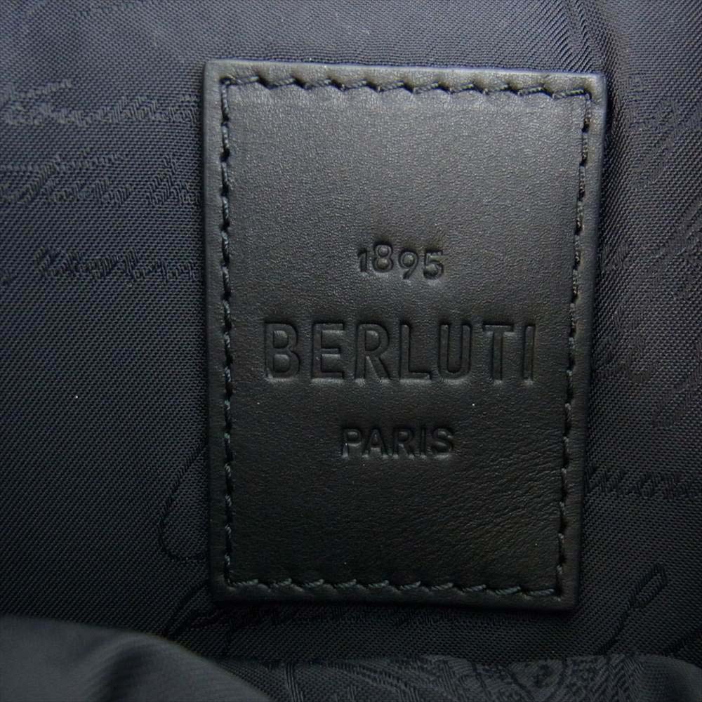 Berluti ベルルッティ バックパック 19AW M192893 FRACTION MM ARMURE NYLON BACKPACK フラクション  マーブル ナイロン バックパック マルチカラー系【極上美品】