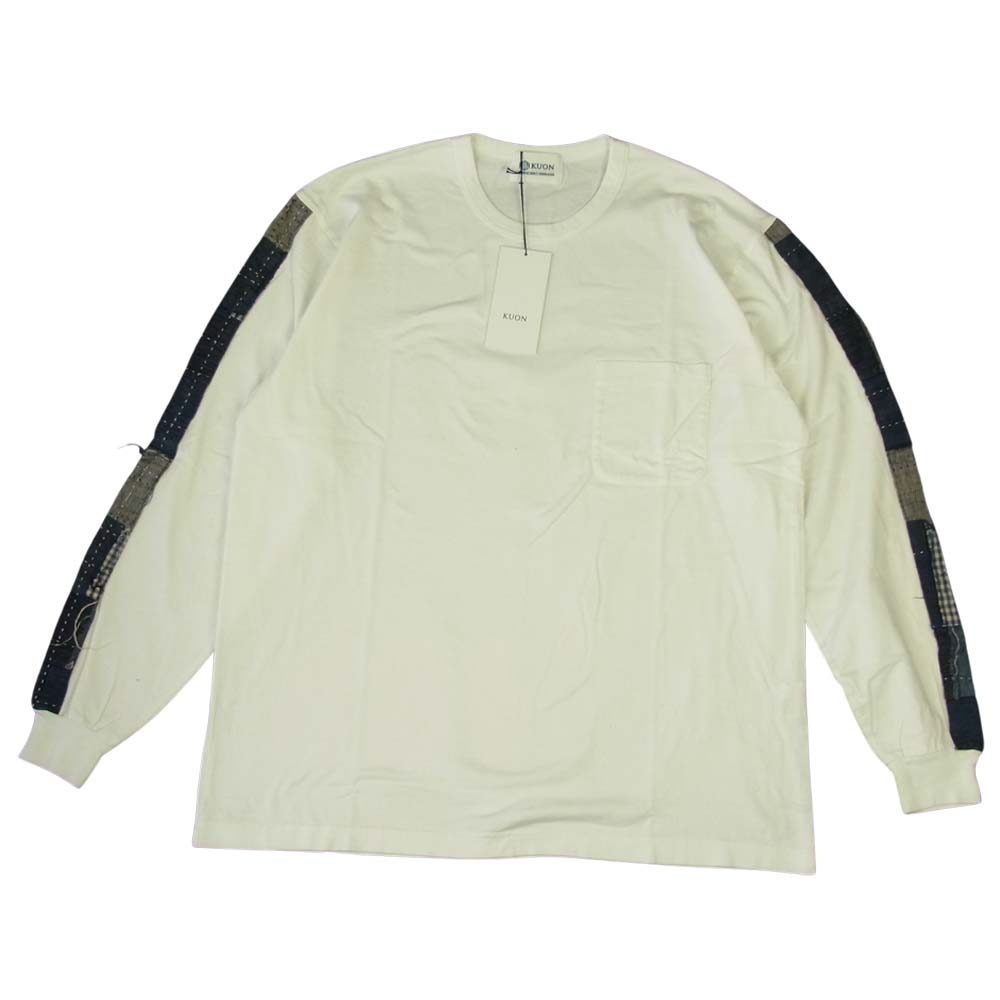 クオン KUON カットソー 2002-CS0419 未使用品 Boro Trimmed Long