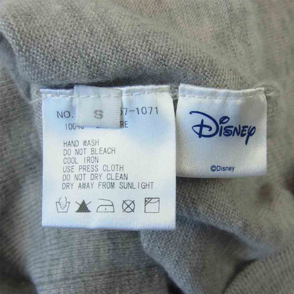 Ron Herman ロンハーマン ニット 1071 Disney ディズニー カシミヤ100 ミッキーマウス刺繍 クルーネック セーター S Smasell スマセル 公式通販 サスティナブルアウトレットモール スマセル