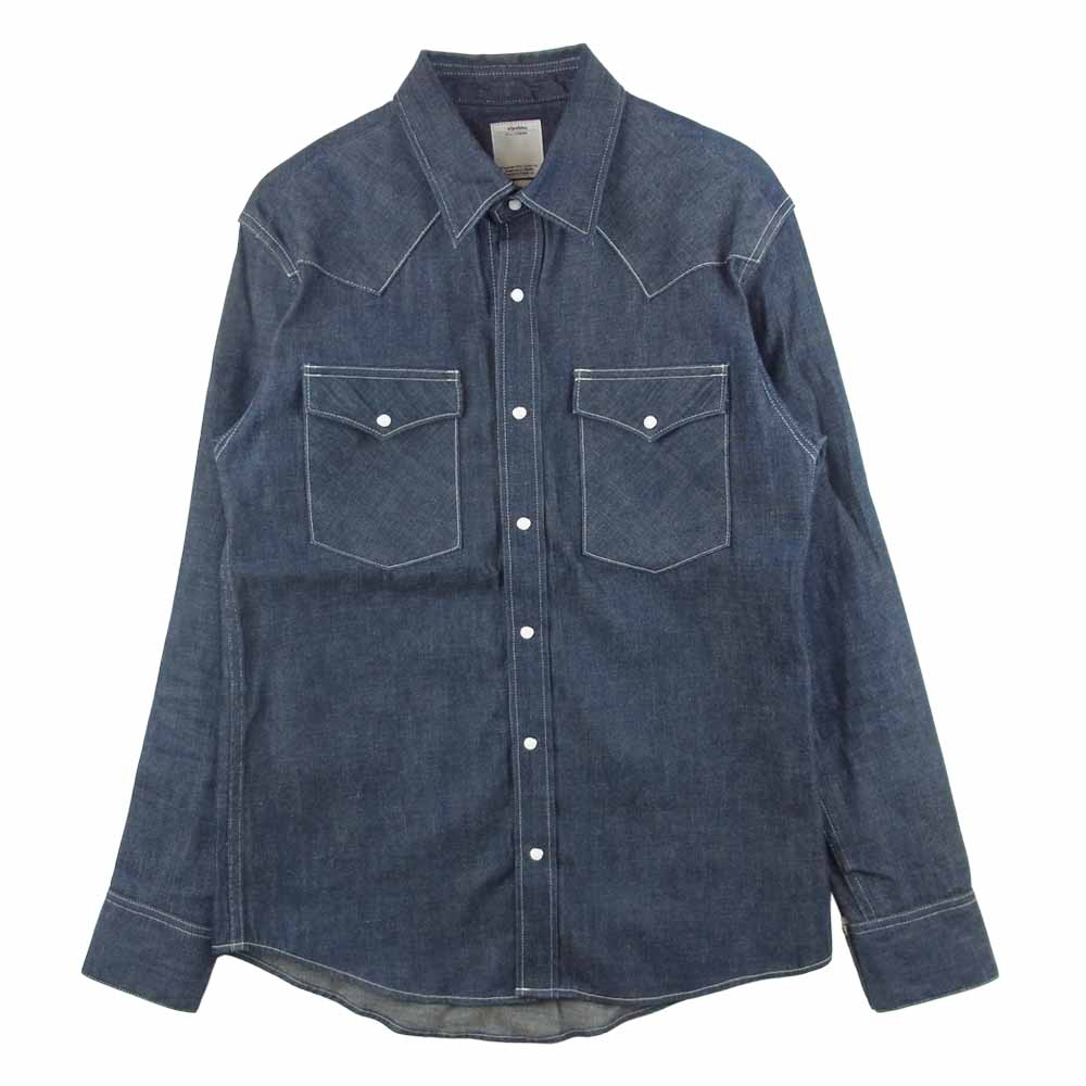 VISVIM ビズビム 長袖シャツ VS0001821 SOCILA SCULPTURE SHIRT L/S