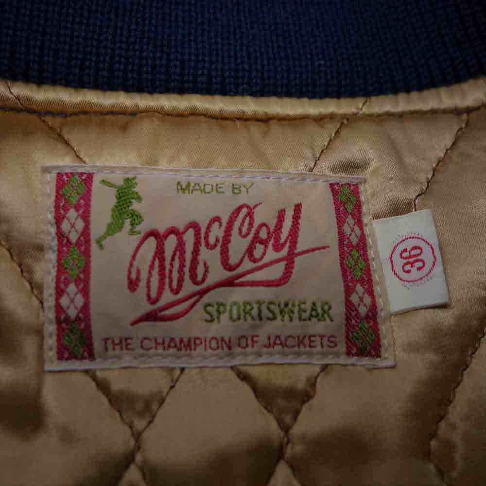 The REAL McCOY'S ザリアルマッコイズ ジャケット McCOY SPORTSWEAR