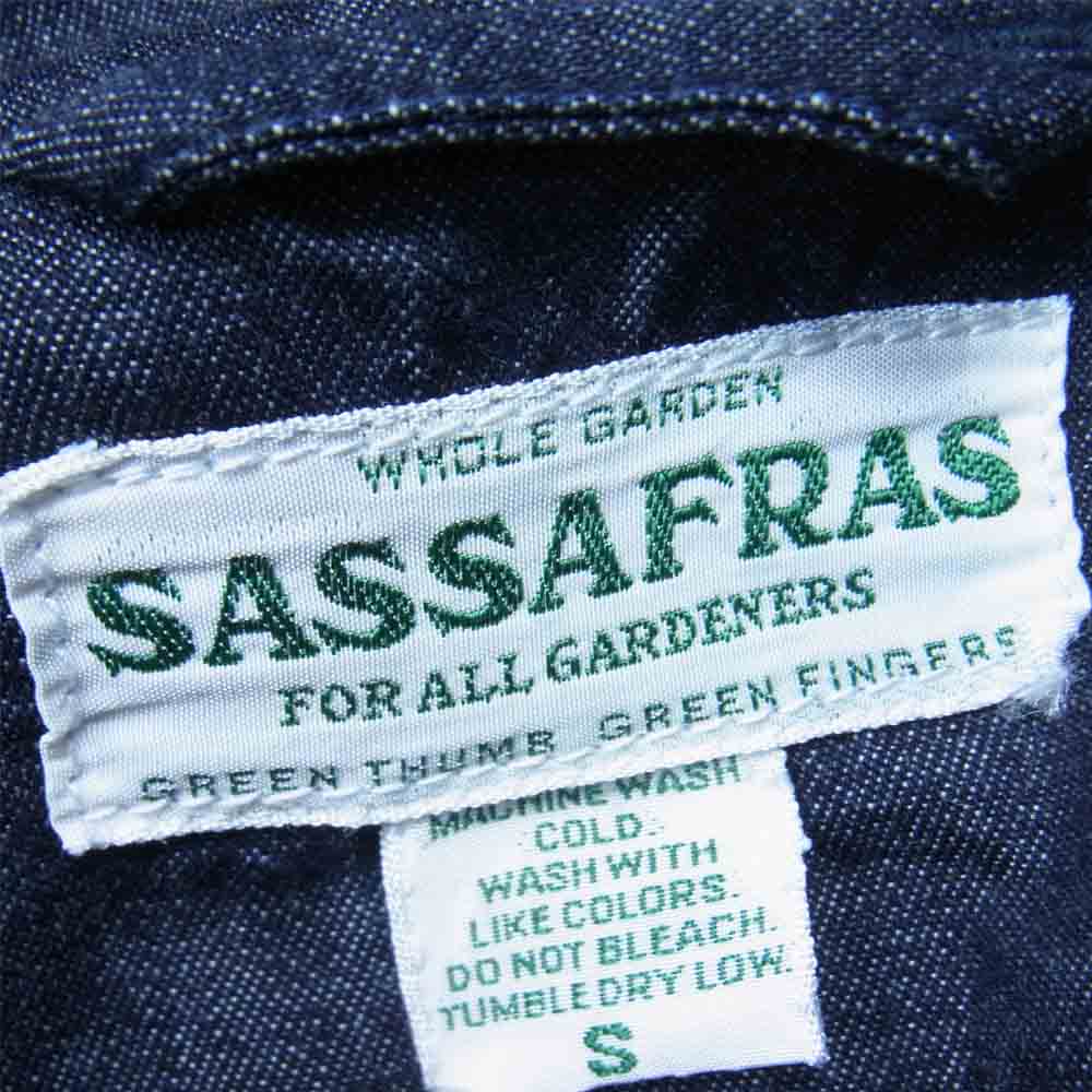 SASAFRAS ササフラス ジャケット GARDENER CAP JACKET デニム