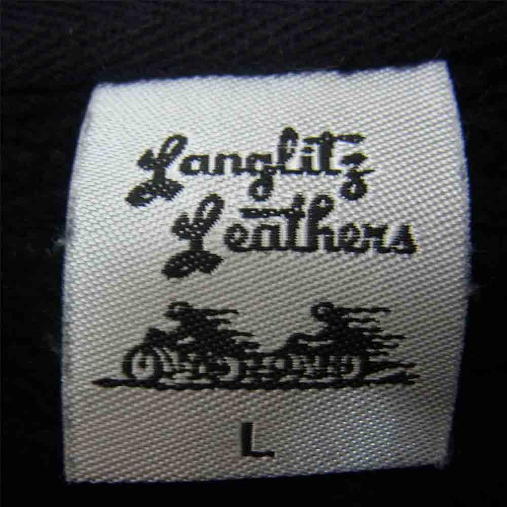 LANGLITZ LEATHERS ラングリッツレザーズ スウェット ロゴ プリント