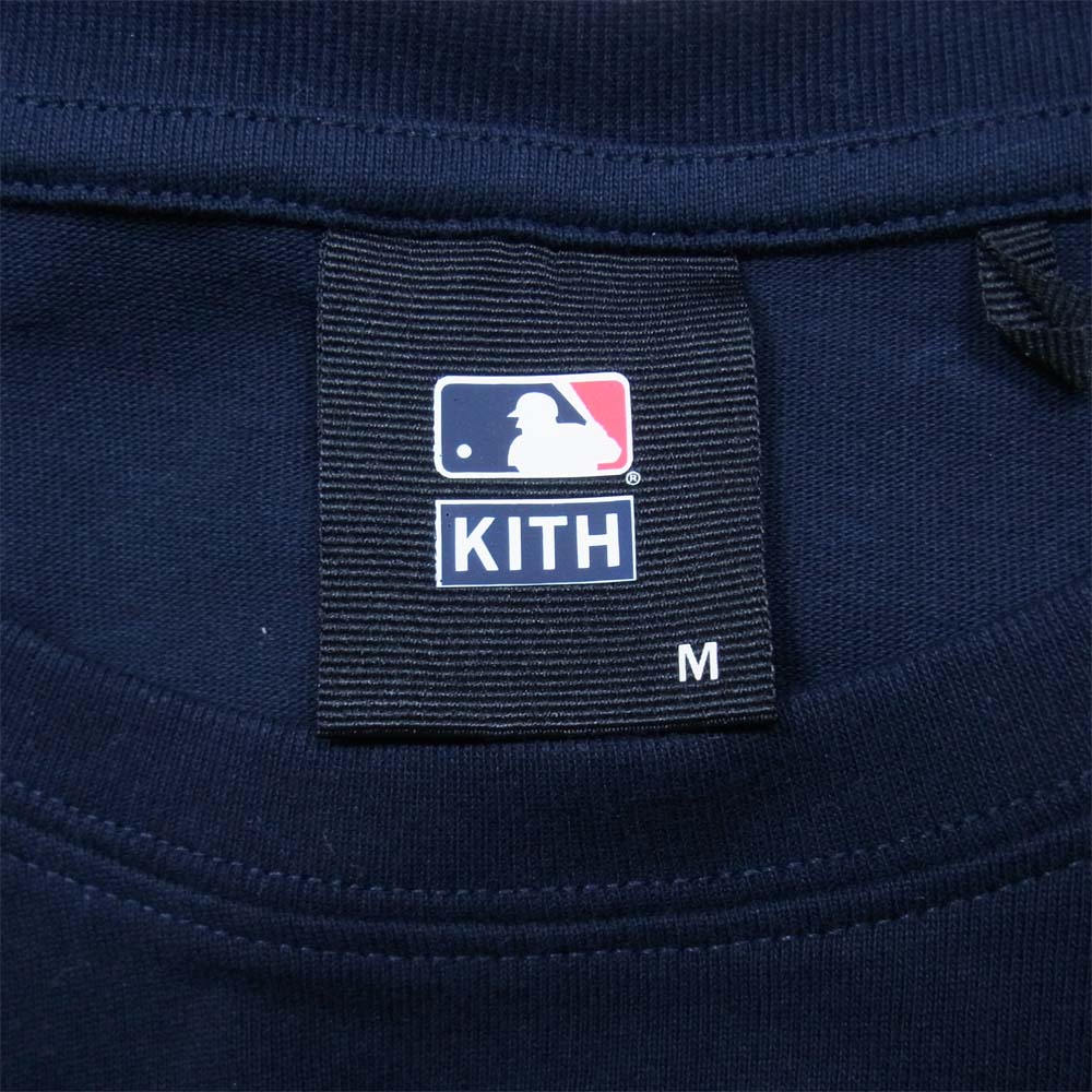 キス KITH Ｔシャツ NEW YORK YANKEES ヤンキース Tシャツ ダークネイビー系