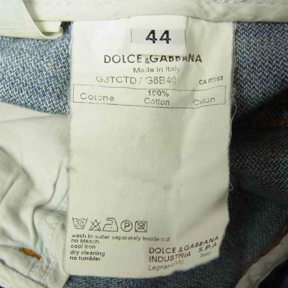 DOLCE&GABBANA ドルチェアンドガッバーナ パンツ G3TCTD 国内正規品 14